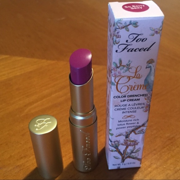 Too Faced La Creme Color Drenched Lip Cream 👄 - Picture 2 of 11
